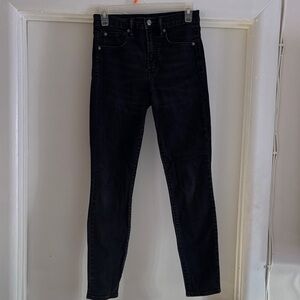 ❤️Gap Black True Skinny Jeans High Waist Size 26